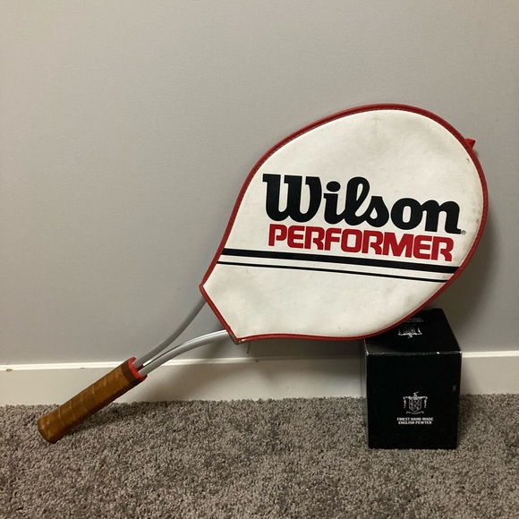 Vintage Wilson Tennis Racquet - Picture 2 of 2